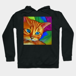 Orange Tabby Cat Hoodie